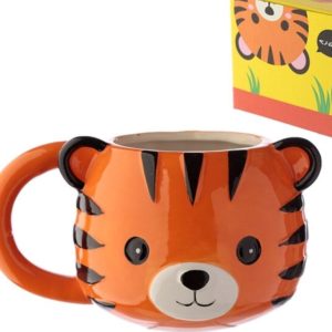 Szklany kubek tygrysek